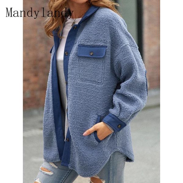 women's jackets mandylandy coat long sleeve single-breasted turn-down collar pocket warm autumn solid color stitching loose, Black;brown
women's jackets mandylandy coat long sleeve single-breasted turn-down collar pocket warm autumn solid color stitching loose, Black;brown