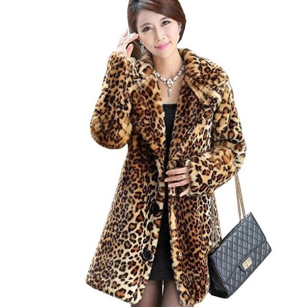 women's fur & faux 2021 winter women coat thick warm leopard mink coats jackets high end luxury parka femme trench, Black
women's fur & faux 2021 winter women coat thick warm leopard mink coats jackets high end luxury parka femme trench, Black