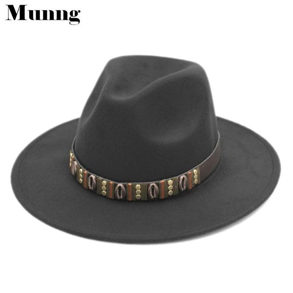 munng autumn winter men women wool fedora panama hat fashion wide brim jazz cap size 56-58cm hats, Blue;gray
munng autumn winter men women wool fedora panama hat fashion wide brim jazz cap size 56-58cm hats, Blue;gray