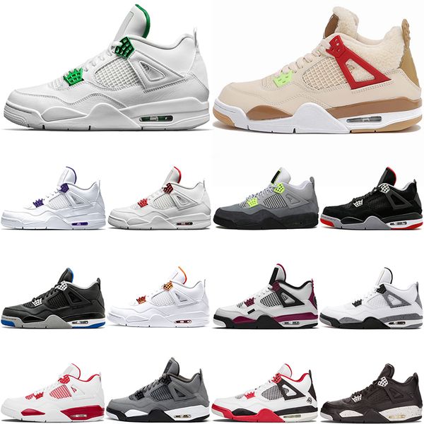 2021 basketball shoes 4 4s black cat pure money pine green oreo fire red cool grey white cement orange metallic bred neon trainers sneakers
2021 basketball shoes 4 4s black cat pure money pine green oreo fire red cool grey white cement orange metallic bred neon trainers sneakers
