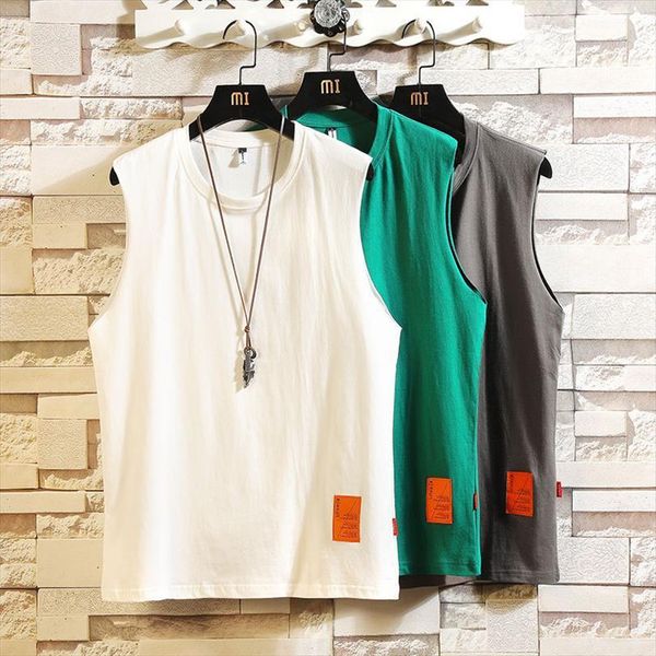 vest 5xl bodybuilding fitness summer tank men sleeveless casual tees fashion hip hop o neck gym mens tanktop, White;black
vest 5xl bodybuilding fitness summer tank men sleeveless casual tees fashion hip hop o neck gym mens tanktop, White;black