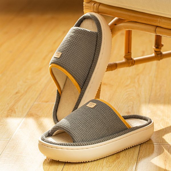 mo dou 2022 new spring home cotton slippers all season flip flops eva hemp indoor women couples men thick sole japanese style, Black
mo dou 2022 new spring home cotton slippers all season flip flops eva hemp indoor women couples men thick sole japanese style, Black