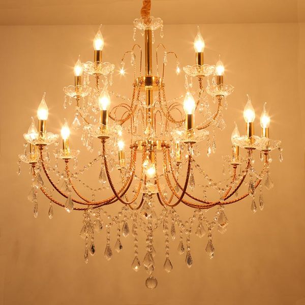 crystal chandelier lighting iron art industrial golden chrome candl led lamp home decoration indoor living room bedroom chandeliers
crystal chandelier lighting iron art industrial golden chrome candl led lamp home decoration indoor living room bedroom chandeliers