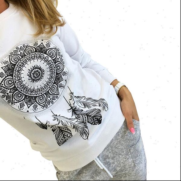 autumn fashion o neck womens hoodies long sleeve print polyester pullovers casual feminino, Black
autumn fashion o neck womens hoodies long sleeve print polyester pullovers casual feminino, Black