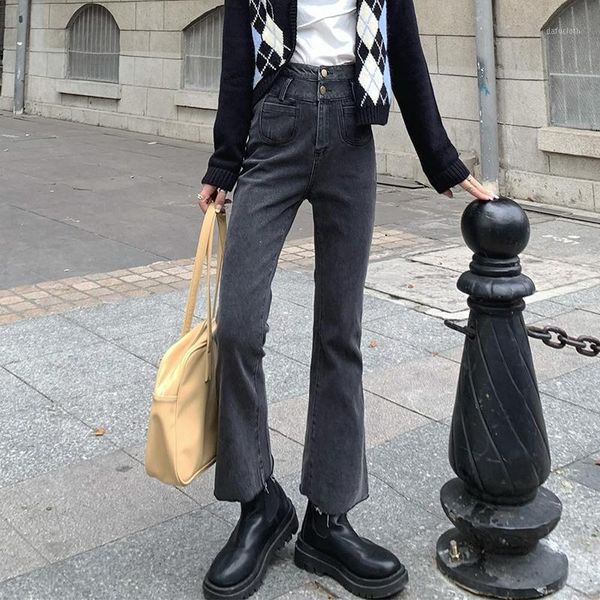 jeans woman high waist slim pocket plus size denim trousers streetwear loose casual ladies flared pantalones de mujer women's, Blue
jeans woman high waist slim pocket plus size denim trousers streetwear loose casual ladies flared pantalones de mujer women's, Blue