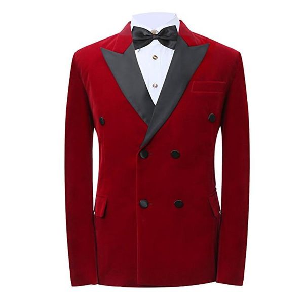 men's suits & blazers fashion button dark red velvet groom tuxedo man wedding party suitable for the jacket custom men suit jackets, White;black
men's suits & blazers fashion button dark red velvet groom tuxedo man wedding party suitable for the jacket custom men suit jackets, White;black