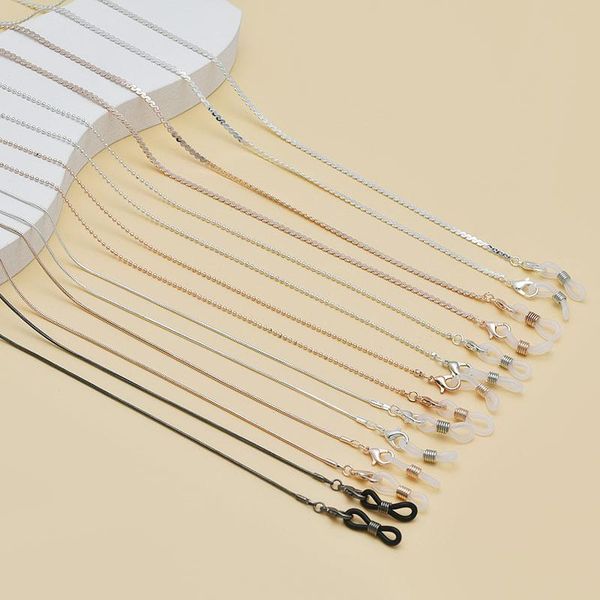 sunglasses frames 2021 fashion beads mask chain glasses chains women cord hang lanyards strap eyewear holder, Silver
sunglasses frames 2021 fashion beads mask chain glasses chains women cord hang lanyards strap eyewear holder, Silver