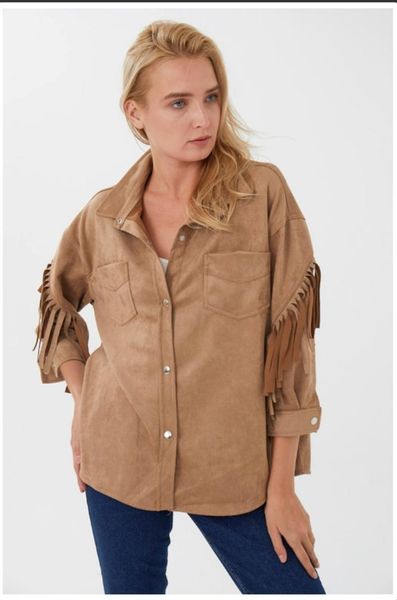 women, tassed suede jacket,winter, autumn, stylish, season, i am different from everyone women's jackets, Black;brown
women, tassed suede jacket,winter, autumn, stylish, season, i am different from everyone women's jackets, Black;brown