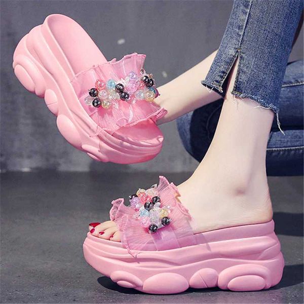 summer new platform outside open toe slipper fashion chunky rhinestone sports sandals women wedges super high heels slides, Black
summer new platform outside open toe slipper fashion chunky rhinestone sports sandals women wedges super high heels slides, Black