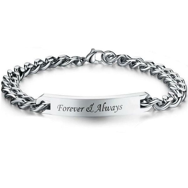 always forever relationship matching lover couples bracelet bangle friend gift stainless steel letter for charm bracelets, Golden;silver
always forever relationship matching lover couples bracelet bangle friend gift stainless steel letter for charm bracelets, Golden;silver