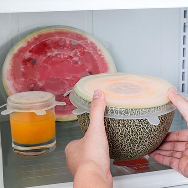 kitchen storage & organization 6pcs silicone stretch lids universal lid bowl pot cover pan cooking fresh microwave
kitchen storage & organization 6pcs silicone stretch lids universal lid bowl pot cover pan cooking fresh microwave