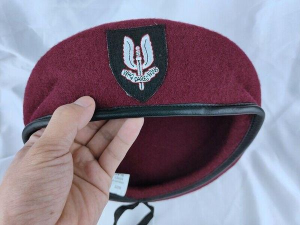 berets british army special forces group wool purplish red beret air service sas "who dares wins" military store, Blue;gray
berets british army special forces group wool purplish red beret air service sas "who dares wins" military store, Blue;gray