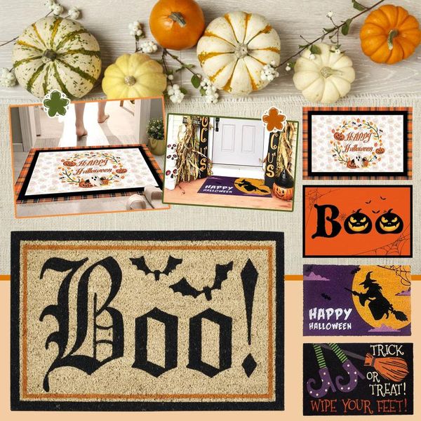 bath mats halloween door mat indoor/outdoor rug front welcome entrance outdoor rugs pads anti slip carpet 40x60cm
bath mats halloween door mat indoor/outdoor rug front welcome entrance outdoor rugs pads anti slip carpet 40x60cm