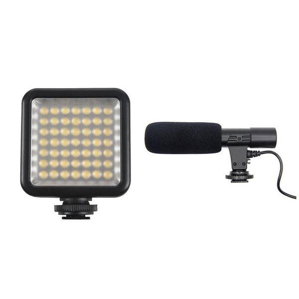 flash heads mini dc 3v 5.5w 49 led video camera light panel lamp with microphone stereo
flash heads mini dc 3v 5.5w 49 led video camera light panel lamp with microphone stereo