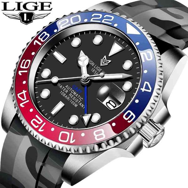 luck design 2021 luxury men mechanical watches sil gmt watches fire glass reloj hombre + box, Slivery;brown
luck design 2021 luxury men mechanical watches sil gmt watches fire glass reloj hombre + box, Slivery;brown