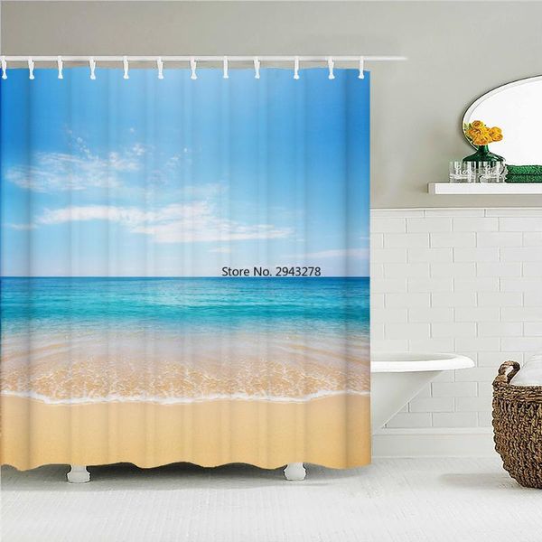 shower curtains sea beach scenery print curtain waterproof 3d sunny landscape bathroom with 12 hooks home decoration
shower curtains sea beach scenery print curtain waterproof 3d sunny landscape bathroom with 12 hooks home decoration