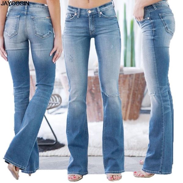 women's jeans jaycosin women mid waisted denim pocket stretch button bell-bottom pants 2021 vaqueros de mujer jeansy damskie, Blue
women's jeans jaycosin women mid waisted denim pocket stretch button bell-bottom pants 2021 vaqueros de mujer jeansy damskie, Blue