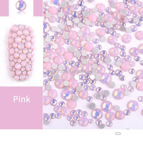 nail glitter 1440pcs/lot opal flat back crystal rhinestones decorations pink/white glass diamond for art design manicure supplies @45-7*, Silver;gold
nail glitter 1440pcs/lot opal flat back crystal rhinestones decorations pink/white glass diamond for art design manicure supplies @45-7*, Silver;gold