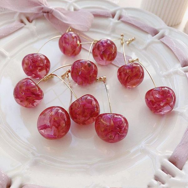 dangle & chandelier aomu 2021 japan korean cherry fruit shaped drop earrings for women sweet girls cute brincos line pendientes jewelry gift, Silver
dangle & chandelier aomu 2021 japan korean cherry fruit shaped drop earrings for women sweet girls cute brincos line pendientes jewelry gift, Silver