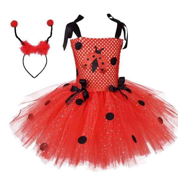 new girls' dress children's cartoon ladybug christmas gauze skirt with hairband tutu skirt, White
new girls' dress children's cartoon ladybug christmas gauze skirt with hairband tutu skirt, White