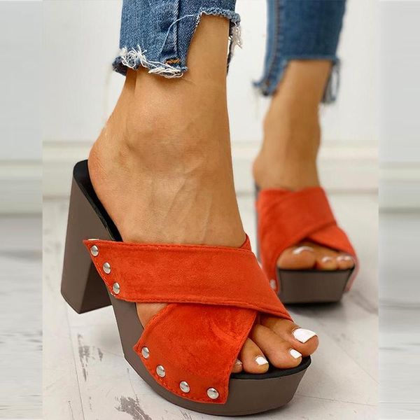 ribetrini ins girl slip on rivet open toe casual shoes flock summer women pumps 2021 high heels party dress pumps, Black
ribetrini ins girl slip on rivet open toe casual shoes flock summer women pumps 2021 high heels party dress pumps, Black