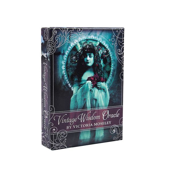 52 pcs vintage wisdom oracles cards full english divination fate tarot deck board game family party playing card entertainment games individ
52 pcs vintage wisdom oracles cards full english divination fate tarot deck board game family party playing card entertainment games individ