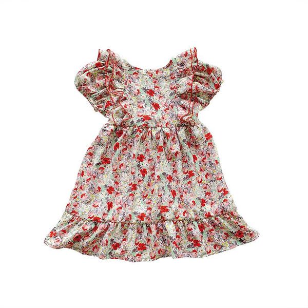 girl's dresses summer arrival girls toddler clothes cute floral dress kids ruffles cotton belt girl 1-6y, Red;yellow
girl's dresses summer arrival girls toddler clothes cute floral dress kids ruffles cotton belt girl 1-6y, Red;yellow