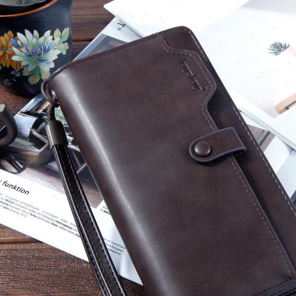 mens wallet leather genuine long bag two compartments carteras de marcas cremallera plegable multi card clutch, Red;black
mens wallet leather genuine long bag two compartments carteras de marcas cremallera plegable multi card clutch, Red;black