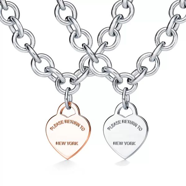 tiff 100% 925 silver korean heart necklace women's pendant sweater chain double electroplating thick silver bottom fashion trend jewelr
tiff 100% 925 silver korean heart necklace women's pendant sweater chain double electroplating thick silver bottom fashion trend jewelr