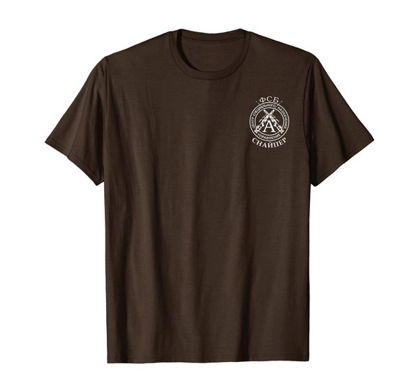 russia fsb spetsnaz alpha group sniper t-shirt, White;black 
russia fsb spetsnaz alpha group sniper t-shirt, White;black
