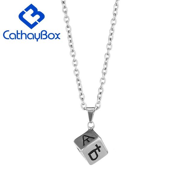 men jewelry norse vikings vegvisir rune cube dice stainless steel pendant necklace ss chain 24" necklaces, Silver
men jewelry norse vikings vegvisir rune cube dice stainless steel pendant necklace ss chain 24" necklaces, Silver