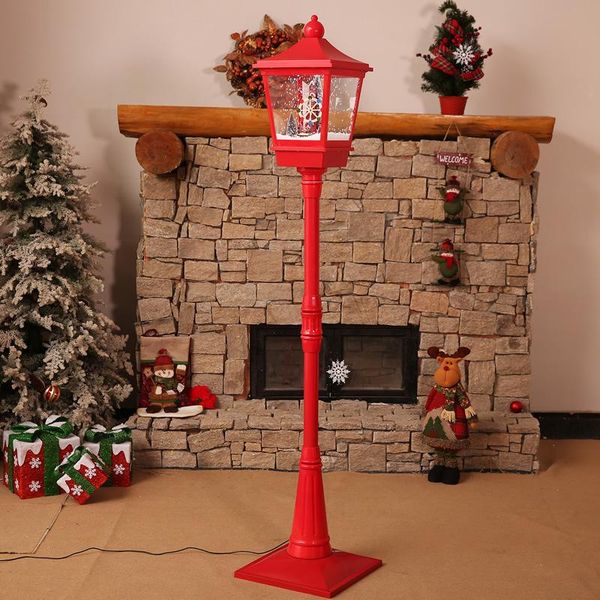 christmas decorations western style snow street light with music merry decoration for garden
christmas decorations western style snow street light with music merry decoration for garden