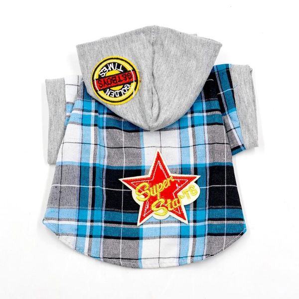 dog apparel ethin classic plaid hoodie for small medium pet puppy clothing coat hooded cotton t shirt
dog apparel ethin classic plaid hoodie for small medium pet puppy clothing coat hooded cotton t shirt