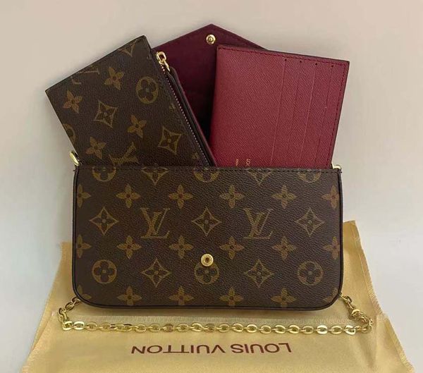 designer handbags shoulder bag totes 3pcs set pochette accessories brown flower messenger chain strap cross body ladies flap purse clutch wi
designer handbags shoulder bag totes 3pcs set pochette accessories brown flower messenger chain strap cross body ladies flap purse clutch wi