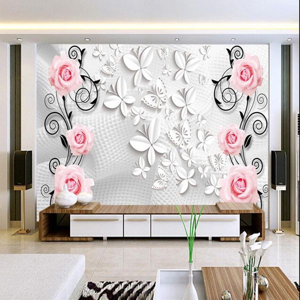 wallpapers large 3d wallpaper murals tv backdrop living room bedroom sofa marriage butterfly pink roses custom size
wallpapers large 3d wallpaper murals tv backdrop living room bedroom sofa marriage butterfly pink roses custom size