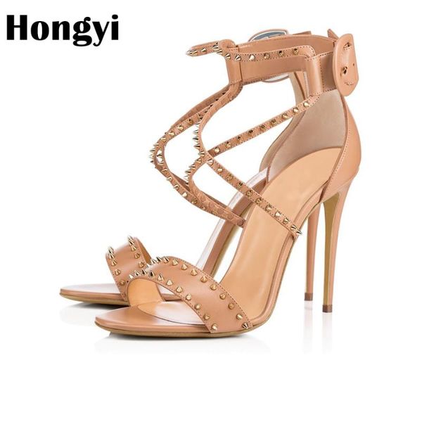 hongyi fashion pumps women party shoes nude black high heels rivet thin sandals
hongyi fashion pumps women party shoes nude black high heels rivet thin sandals
