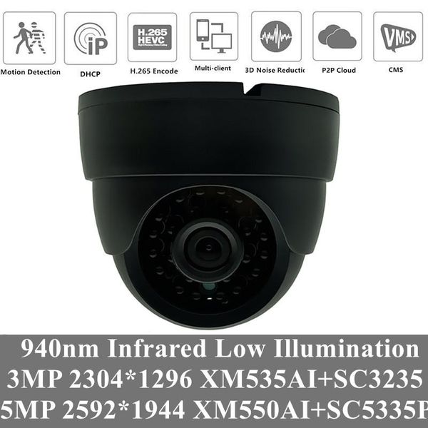 940nm invisible infrared 5/3mp ip metal dome camera xm550ai+sc5335p 2592*1944 24 leds irc onvif radiator cms xmeye p2p rtsp cameras
940nm invisible infrared 5/3mp ip metal dome camera xm550ai+sc5335p 2592*1944 24 leds irc onvif radiator cms xmeye p2p rtsp cameras