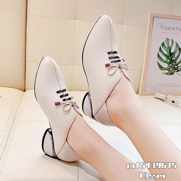 dress shoes microfiber leather woman mid heels women casual shoe korea style block heel slip on footware for office lady beige black
dress shoes microfiber leather woman mid heels women casual shoe korea style block heel slip on footware for office lady beige black