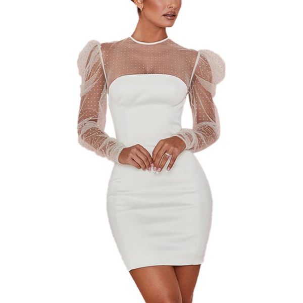 womens dresses stylish long sleeve dress ladies summer white bodycon jumper elegant office mesh s-xl casual, Black;gray
womens dresses stylish long sleeve dress ladies summer white bodycon jumper elegant office mesh s-xl casual, Black;gray