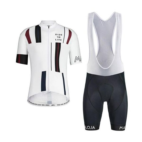 racing sets maloja summer cycling professional team roupa ciclismo masculino short sleeved jersey with suspenders and shorts lycra mtb suit, Black;blue
racing sets maloja summer cycling professional team roupa ciclismo masculino short sleeved jersey with suspenders and shorts lycra mtb suit, Black;blue