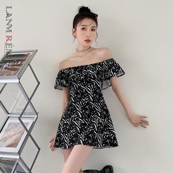 women dress stripes slash neck short sleeve temperament loose fit fashion tide summer 2h812 210507, Black;gray
women dress stripes slash neck short sleeve temperament loose fit fashion tide summer 2h812 210507, Black;gray