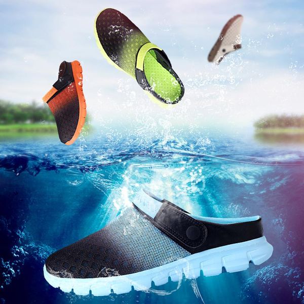 slippers women's men fashion breathable mesh mules padded beach flip flops shoes solid flat bath sandal zapatos, Black 
slippers women's men fashion breathable mesh mules padded beach flip flops shoes solid flat bath sandal zapatos, Black