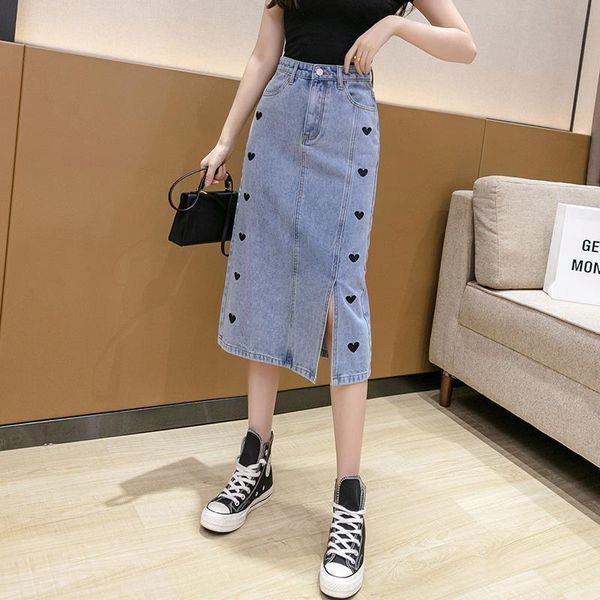 skirts 2021 female retro long summer denim girls high waist pockets split jeans skirt plus size maxi for woman w460, Black
skirts 2021 female retro long summer denim girls high waist pockets split jeans skirt plus size maxi for woman w460, Black