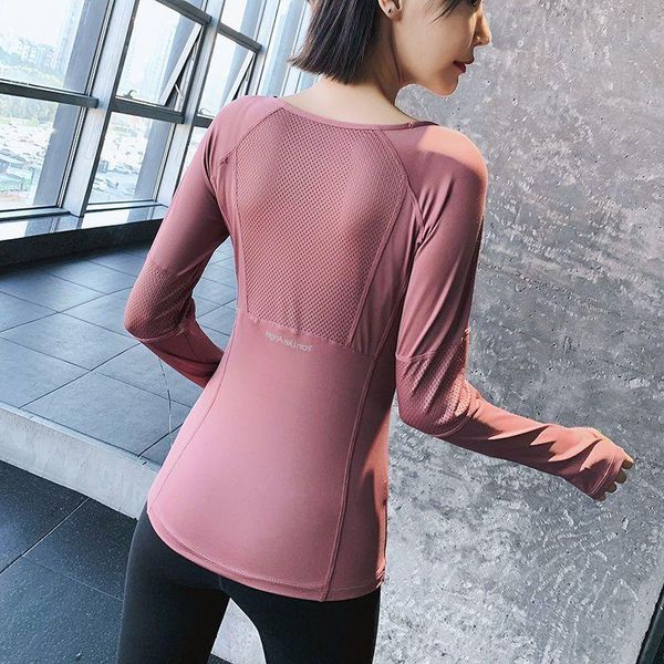 yoga outfit woman t-shirts long-sleeved running training sports autumn slimming mesh breathable quick-drying tight gym fitness wear
yoga outfit woman t-shirts long-sleeved running training sports autumn slimming mesh breathable quick-drying tight gym fitness wear