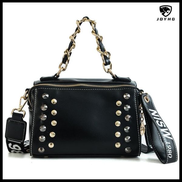 evening bags small rivet leather crossbody bag for women tote chain designer punk shoulder messenger women's trend zipper handbag
evening bags small rivet leather crossbody bag for women tote chain designer punk shoulder messenger women's trend zipper handbag