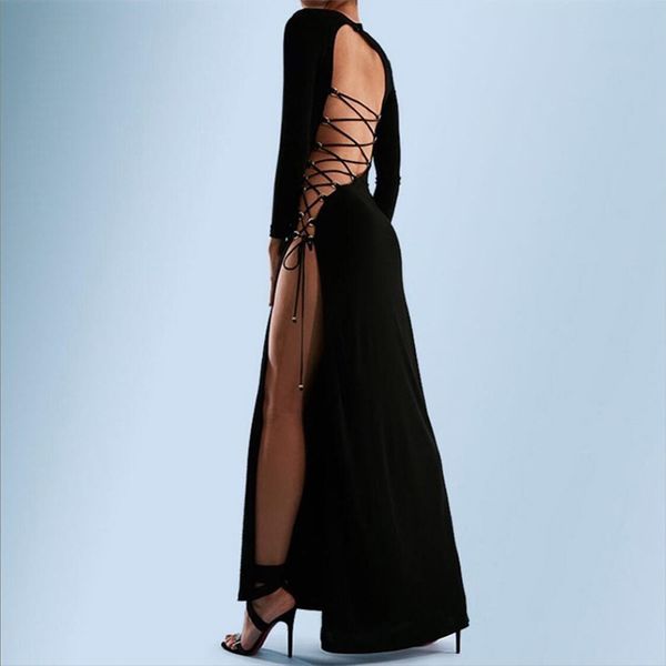 adyce new winter long sleeve o ne maxi club dress for women hollow out baless fashion celebrity runway party dress 2021, Black;gray
adyce new winter long sleeve o ne maxi club dress for women hollow out baless fashion celebrity runway party dress 2021, Black;gray