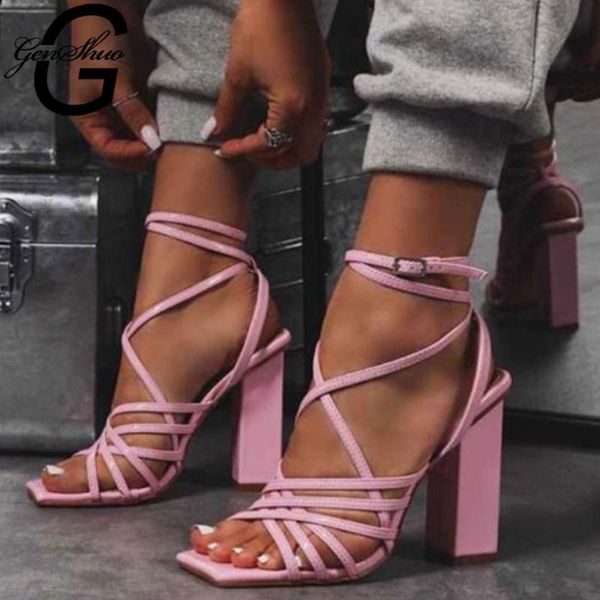 thick high heels square toe summer sandalias mujer ankle strap gladiator shoes women's plus size 35-41 sandals, Black
thick high heels square toe summer sandalias mujer ankle strap gladiator shoes women's plus size 35-41 sandals, Black