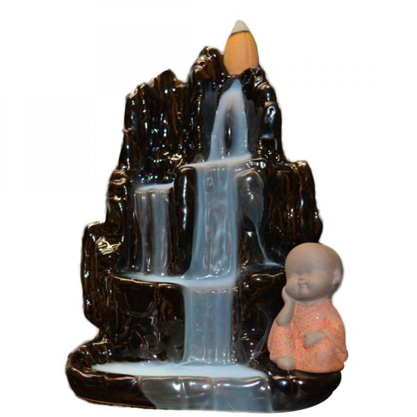 fragrance lamps backflow incense burner waterfall mountain shape cone sticks holder traditional ceramic censer home decor +10pcs cones
fragrance lamps backflow incense burner waterfall mountain shape cone sticks holder traditional ceramic censer home decor +10pcs cones