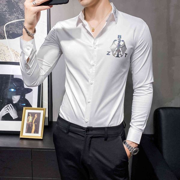 t shirts the whole business shirt game way 2021 long sleeve in high-quality dress thin formal fitting men's blouses 3xl 4yo8, White;black
t shirts the whole business shirt game way 2021 long sleeve in high-quality dress thin formal fitting men's blouses 3xl 4yo8, White;black