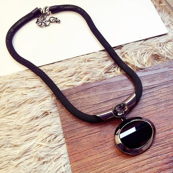 chains in 2021 women pendant necklaces all-match elegant black beaded necklace exaggerated clavicle chain accessories, Silver
chains in 2021 women pendant necklaces all-match elegant black beaded necklace exaggerated clavicle chain accessories, Silver